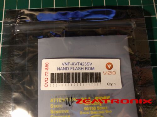 VIZIO Programmed Nand Flash (EEPROM) Memory chip for XVT423SV 3642-0962-0395