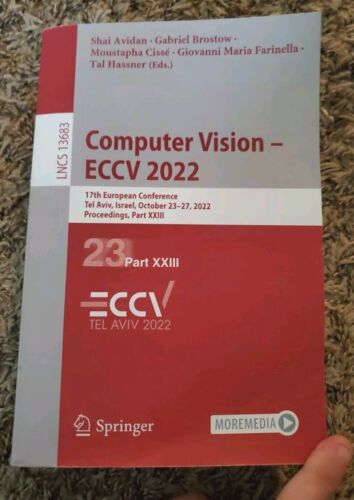 Computer Vision ECCV 2022: 17th European Conference, Tel Aviv, Israel, October 2