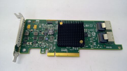 LSI Logic SAS 9207-8i PCIe 3.0 8-Port 6 Gb/s SATA/SAS Host Bus Adapter Low