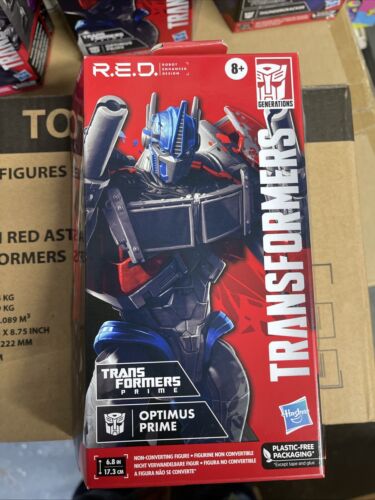 Transformers R.E.D. Optimus Prime Robot Enhanced Design Exclusive Figure RARE