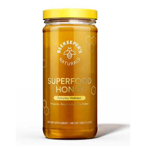 Superfood Honey 330 g BeeKeeper’s Naturals