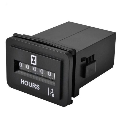 AC 110V 220V 230V 250V Mechanical TOT Hour Meter Data Storage for Generator ATV