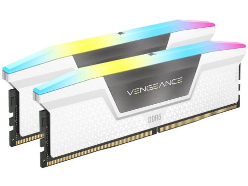 CORSAIR Vengeance RGB 32GB (2 x 16GB) 288-Pin PC RAM DDR5 6000 (PC5 48000) Deskt