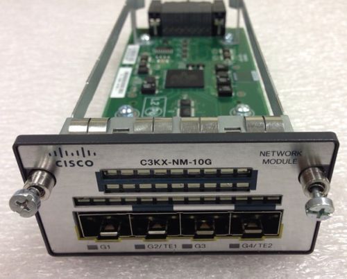 Cisco C3KX-NM-10G 3K-X Network Module for 3750-X 3560-X