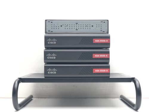 Lot of 4 Cisco ASA 5506-X V01, V02, x2 V04 Network Security Firewall