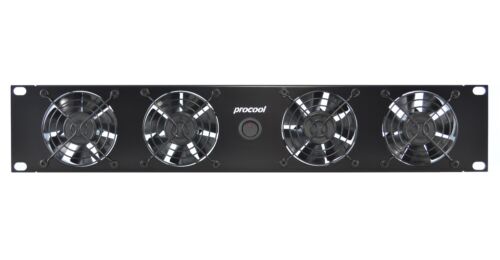 PROCOOL TV2280 2U Rackmount Fan System (4) TV80 fans