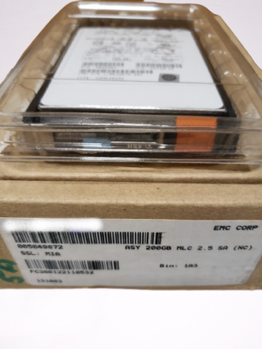 EMC 005049872 200GB MLC Flash Drive 2.5” SAS SSD Enterprise Grade