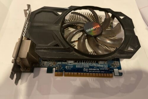 Gigabyte GTX 750 2GB PCIE Dual DVI/Dual HDMI Video Card GV-N75TOC-2GI