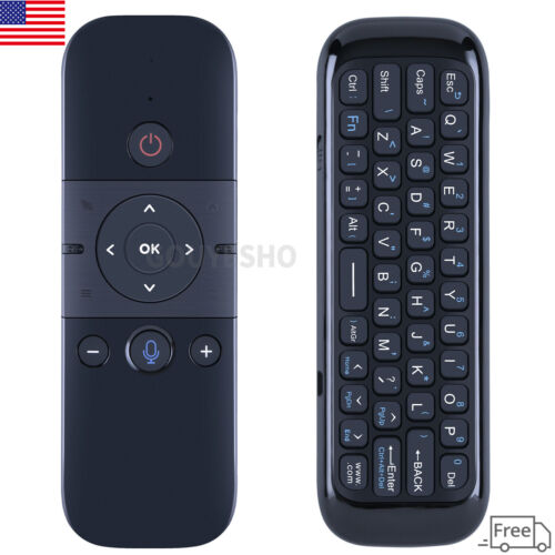 New Voice Remote For M8 Air-Mouse Google With 2.4G Mini Wireless Keyboard