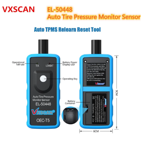 VXSCAN El-50448 El50448 Auto Tire Pressure Monitor Sensor TPMS Activation Tool