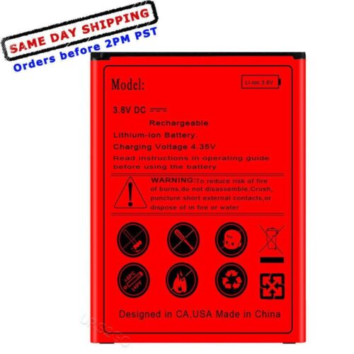 High Capacity 5520mAh Extended Slim Li_ion Battery for T-Mobile LG V20 H918 USA