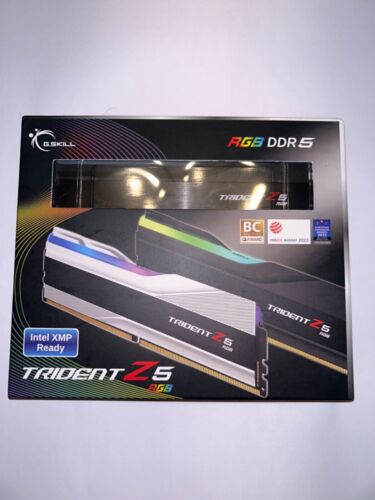 G.SKILL Trident Z5 RGB, 64GB, 32GBX2, PC RAM DDR5 6000, F5-6000J3636F32GX2-TZ5RK