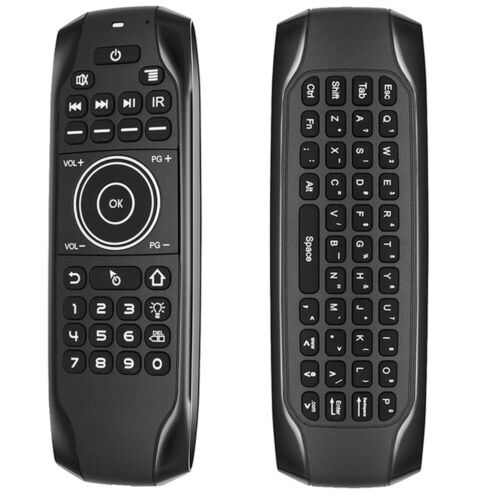 G7BTS Wireless Remote Control with Air Mouse + IR Learning + Backlit Device