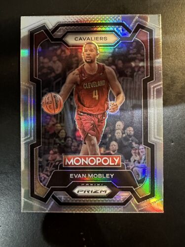 2022-23 Panini Prizm Monopoly Silver #17 Evan Mobley