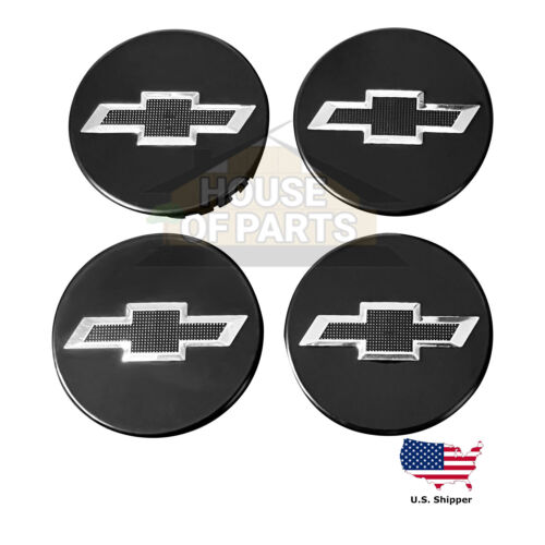 4 Pcs – Wheel Center Hub Caps Fits Equinox Cruze HHR Impala Malibu Volt ZL1