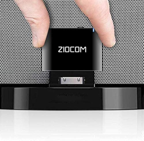 ZIOCOM 30 Pin Bluetooth Adapter Receiver for Bose Ipod Iphone Sounddock