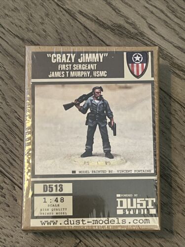 DUST 1947 – Crazy Jimmy USMC Primed Models D513 NEW SEALED 1:48