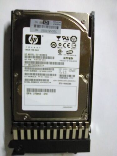 HP DG146BB976 10K SAS 146GB Hard Drive Firmware: HPDC with tray