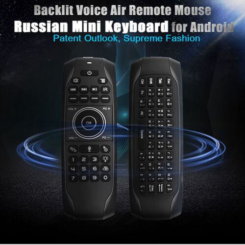 G7V Pro 2.4G Wireless Air Mouse Keyboard Voice Remote Control For Smart TV Box