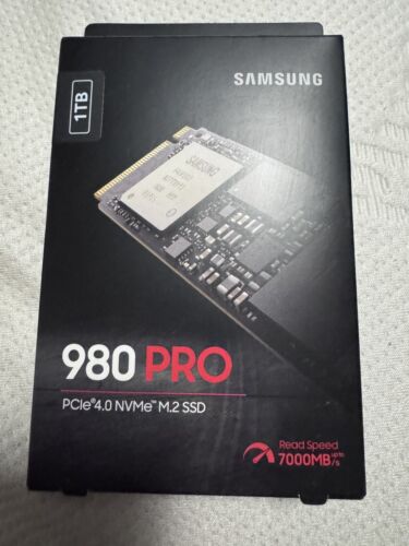 Samsung 980 PRO 1TB MZ-V8P1T0 NVMe M.2 PCIe 4.0 Solid State Drive SSD *SEALED*