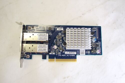 Gigabyte Dual Port 10Gb Network Card HH GC-MLBZ1 W/ SFPs FTLX8574D3BCL