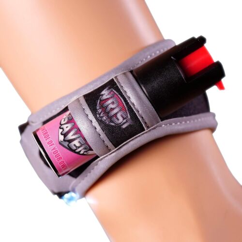 Pepper Spray Wristband For Running – Ideal For Women Runners, Joggers & Runners