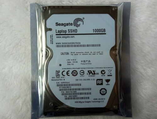 Seagate Laptop SSHD 1000GB Serial ATA Disc Drive ST1000LM014 5.4K 6Gb/s 2.5″ 1TB