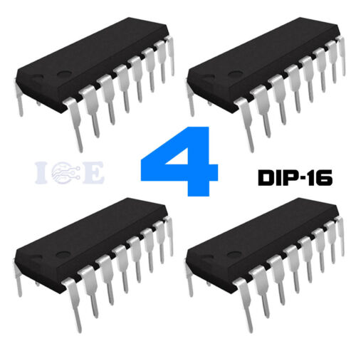 4pcs L293D L293 DIP Push-Pull Four-Channel Motor Driver Controller with Diodes