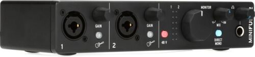 Arturia MiniFuse 2 USB-C Audio Interface – Black