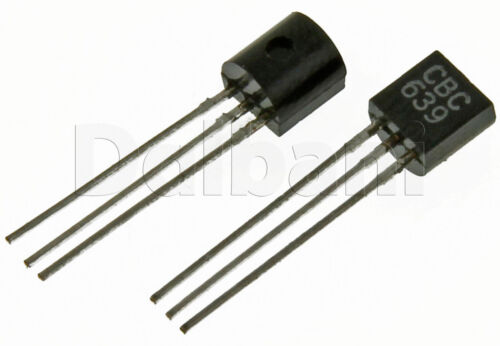 NATIONAL BC639-16 BJT NPN 80V 1A 1000mW TO-92 TRANSISTOR – BAG OF 4 – FAST SHIP