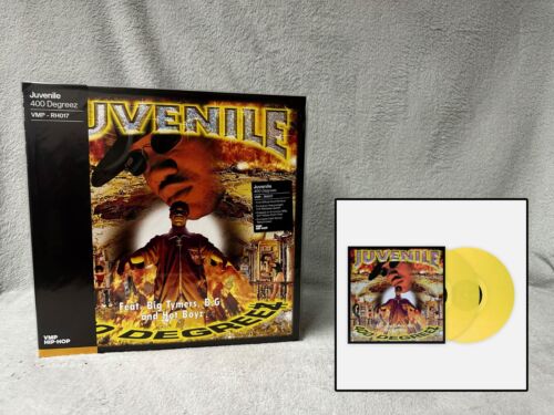 400 Degreez (2022) • Juvenile • NEW/SEALED Yellow Colored VMP Vinyl LP Record