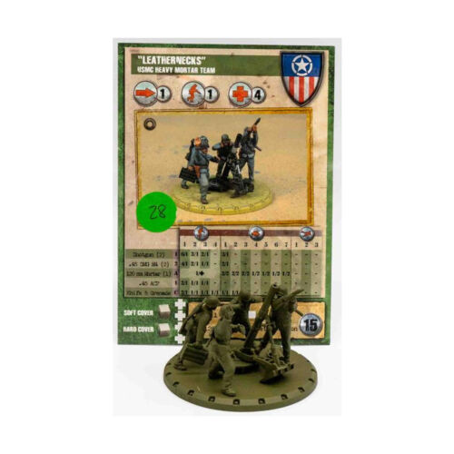 Dust Dust Tactics Allies 1:48 Standard Loose Leathernecks #4 NM