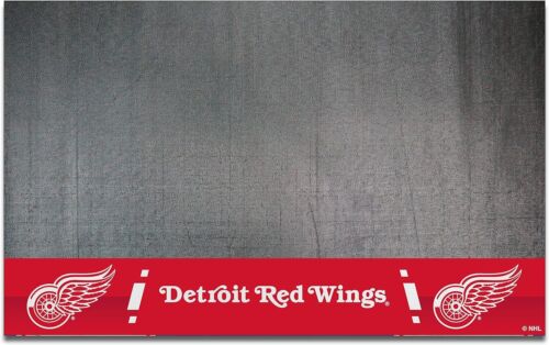 Detroit Red Wings Premium Grill Mat, Vinyl, 26×42 Inch, Heavy Duty Deck Patio…