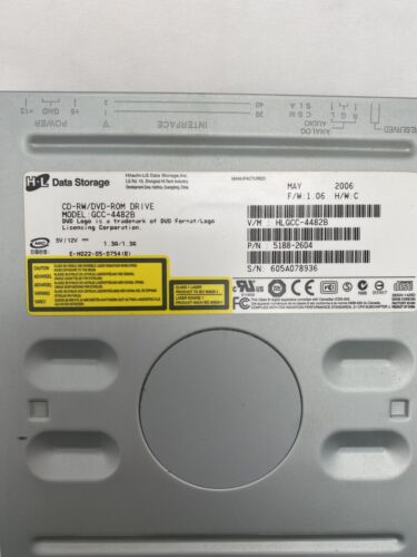 HL Data Storage GCC-4482B CD-RW/DVD-ROM IDE Drive