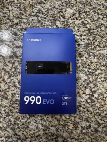 Samsung 990 EVO 2TB NVMe PCIe M.2 2280 Internal SSD MZ-V9E2T0B/AM