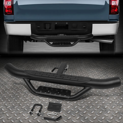 FOR 2″ RECEIVER REAR BUMPER TRAILER TOWING HITCH STEP BAR GUARD 36″WIDE X 4″OD