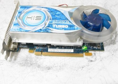 HIS SK1G0400N 0SK1-02-B ICEQ Turbo Graphics Card 512MB PCIe 1*S-Video 2*DVI