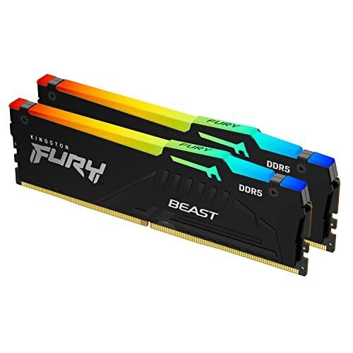 Kingston FURY Beast 32GB [2 x 16GB] DDR5 SDRAM Memory Kit (kf552c36bbeak2-32)