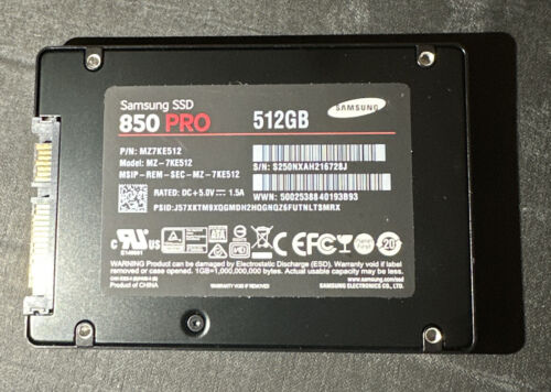 Samsung 850 PRO 512GB 2.5″” SATA-III 6Gb/s MZ-7KE512 SSD 512GB *Dealer*