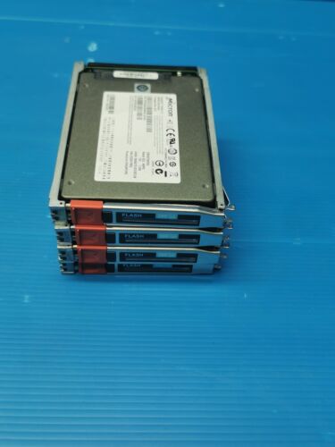 EMC VNX 200GB FLASH SAS SSD 2.5” Hard drive 005050599 Lot of 4