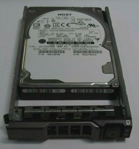 600GB 10K SAS 2.5″ SAS HARD DRIVE FIT DELL SERVER R710 R720 R730 R610 T610 T710