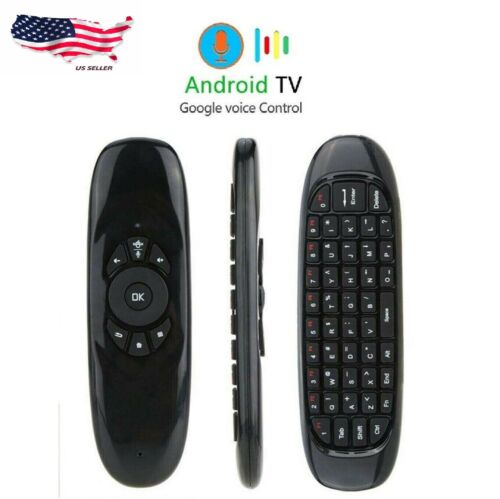 Voice Remote Google Control Air Mouse Keyboard for PC Android Smart TV Kodi Box