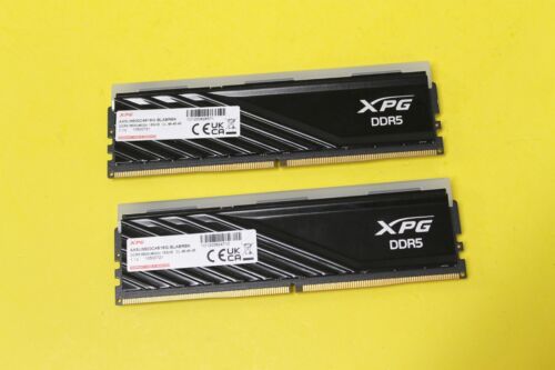 NEW XPG LANCER BLADE RGB 32GB (2x16GB) DDR5 RAM 5600MHz (AX5U5600C4616G-BLABRBK)