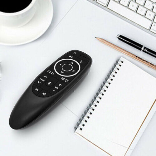 G10S PRO 2.4G Black Air Mouse Wireless Voice Remote Control for Smart TV Box PC