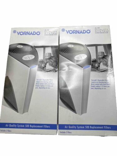 Air Purifier Filter Replacement Vornado Model AQS500 Allergen Reducing 4 Pack