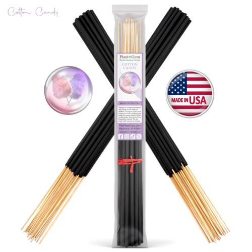 COTTON CANDY Incense Sticks 19″ Jumbo Extra Large Bulk Handmade Hand Dipped