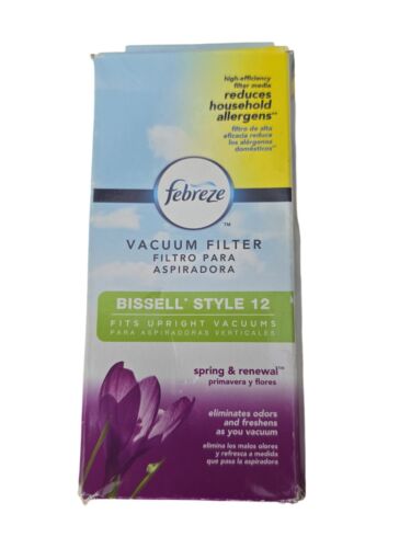 Febreze Vacuum Filter for Bissell Style 12 Eliminates Odors Reduces Allergens