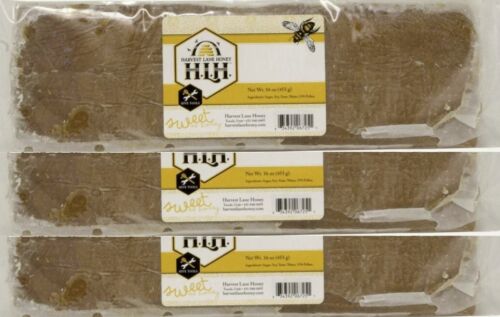 Harvest Lane Honey 1 Lb PPBB-102 Beekeeping Bee Pollen Brood Pattie  – Pack of 3