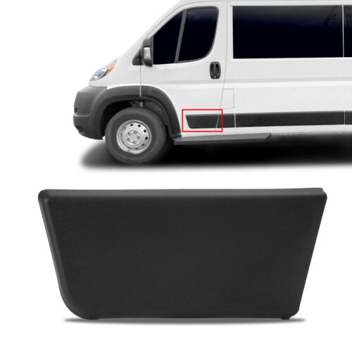 For 2019-2022 Ram ProMaster Left Front Door Side Trim Molding Black #1ZT55JXWAB