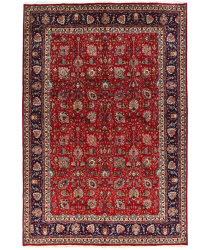 Extra Large Floral Style Wool 10X14 Living Room Oriental Rug Hand-Knotted Carpet